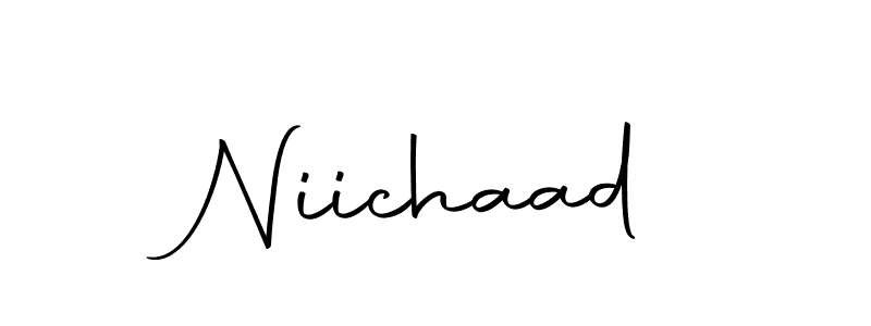 It looks lik you need a new signature style for name Niichaad. Design unique handwritten (Autography-DOLnW) signature with our free signature maker in just a few clicks. Niichaad signature style 10 images and pictures png