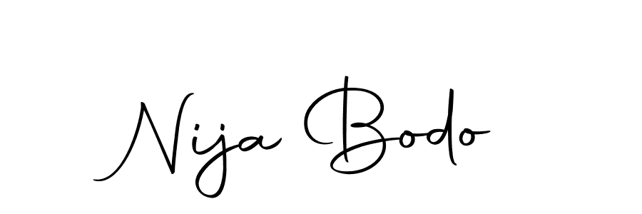 How to Draw Nija Bodo signature style? Autography-DOLnW is a latest design signature styles for name Nija Bodo. Nija Bodo signature style 10 images and pictures png