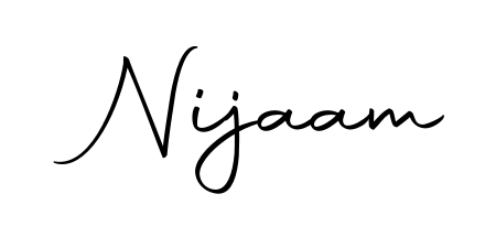 Quickly download Nijaam name signature in high-resolution PNG using Autography-DOLnW style. Ready to insert into PDFs and online applications. Nijaam signature style 10 images and pictures png