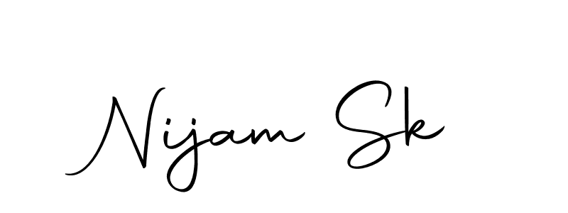 It looks lik you need a new signature style for name Nijam Sk. Design unique handwritten (Autography-DOLnW) signature with our free signature maker in just a few clicks. Nijam Sk signature style 10 images and pictures png