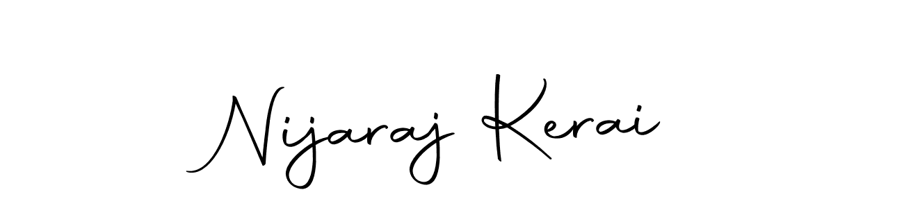 Make a beautiful signature design for name Nijaraj Kerai. Use this online signature maker to create a handwritten signature for free. Nijaraj Kerai signature style 10 images and pictures png