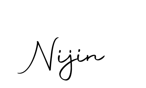 You can use this online signature creator to create a handwritten signature for the name Nijin. This is the best online autograph maker. Nijin signature style 10 images and pictures png