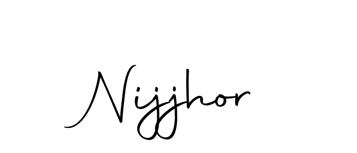 How to make Nijjhor signature? Autography-DOLnW is a professional autograph style. Create handwritten signature for Nijjhor name. Nijjhor signature style 10 images and pictures png