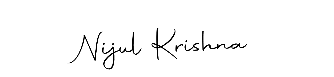 Also we have Nijul Krishna name is the best signature style. Create professional handwritten signature collection using Autography-DOLnW autograph style. Nijul Krishna signature style 10 images and pictures png