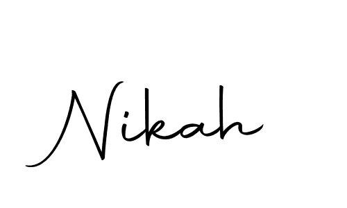 How to Draw Nikah signature style? Autography-DOLnW is a latest design signature styles for name Nikah. Nikah signature style 10 images and pictures png