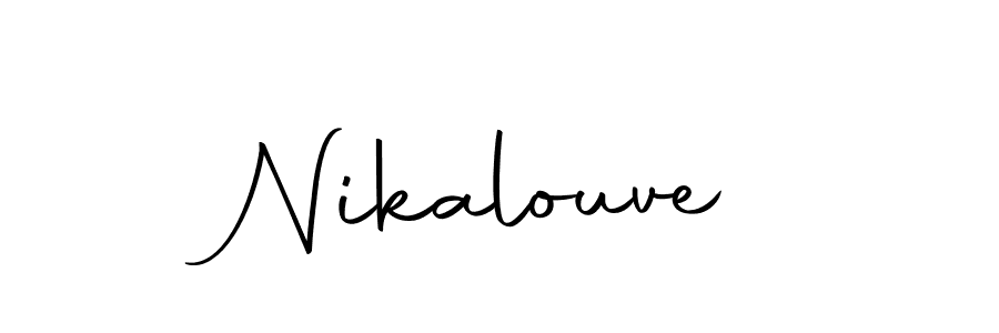 The best way (Autography-DOLnW) to make a short signature is to pick only two or three words in your name. The name Nikalouve include a total of six letters. For converting this name. Nikalouve signature style 10 images and pictures png