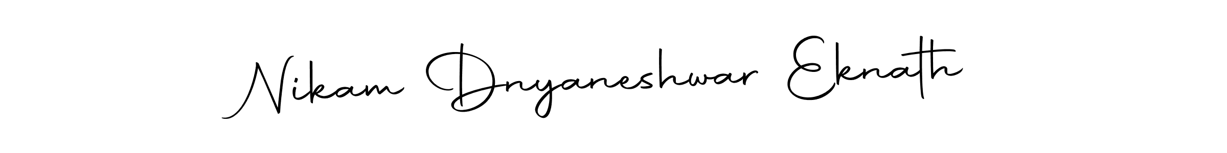 The best way (Autography-DOLnW) to make a short signature is to pick only two or three words in your name. The name Nikam Dnyaneshwar Eknath include a total of six letters. For converting this name. Nikam Dnyaneshwar Eknath signature style 10 images and pictures png