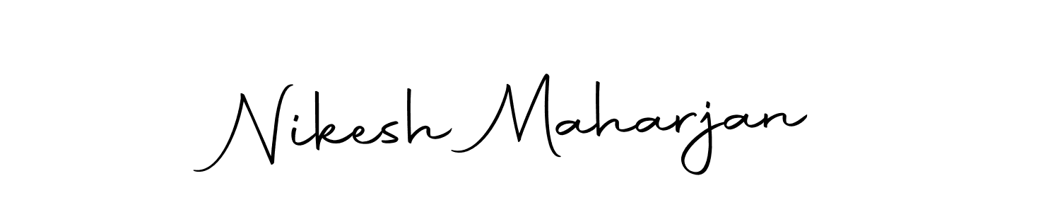 How to make Nikesh Maharjan signature? Autography-DOLnW is a professional autograph style. Create handwritten signature for Nikesh Maharjan name. Nikesh Maharjan signature style 10 images and pictures png