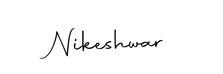 Similarly Autography-DOLnW is the best handwritten signature design. Signature creator online .You can use it as an online autograph creator for name Nikeshwar. Nikeshwar signature style 10 images and pictures png