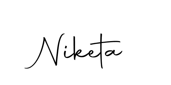 Niketa stylish signature style. Best Handwritten Sign (Autography-DOLnW) for my name. Handwritten Signature Collection Ideas for my name Niketa. Niketa signature style 10 images and pictures png