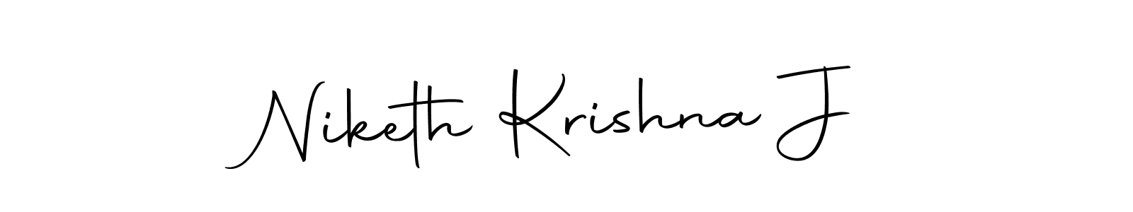 if you are searching for the best signature style for your name Niketh Krishna J. so please give up your signature search. here we have designed multiple signature styles  using Autography-DOLnW. Niketh Krishna J signature style 10 images and pictures png