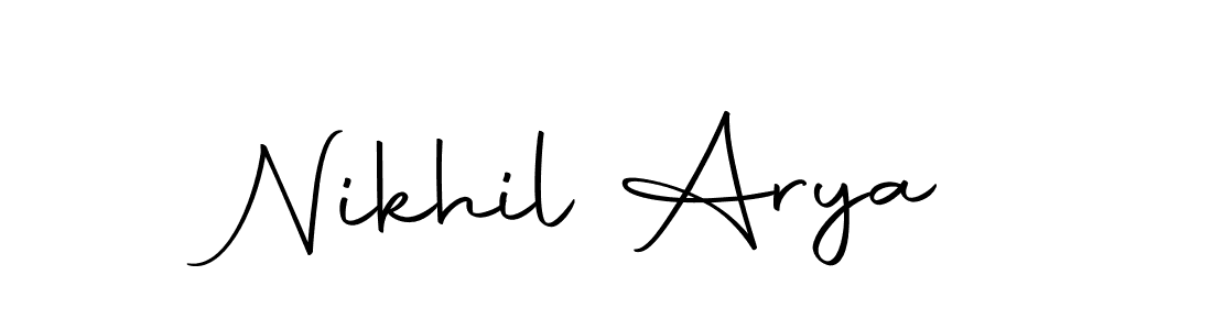 You should practise on your own different ways (Autography-DOLnW) to write your name (Nikhil Arya) in signature. don't let someone else do it for you. Nikhil Arya signature style 10 images and pictures png