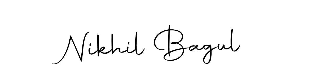 Make a short Nikhil Bagul signature style. Manage your documents anywhere anytime using Autography-DOLnW. Create and add eSignatures, submit forms, share and send files easily. Nikhil Bagul signature style 10 images and pictures png