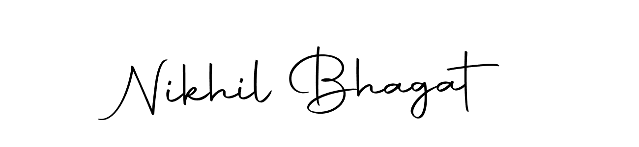 Make a beautiful signature design for name Nikhil Bhagat. Use this online signature maker to create a handwritten signature for free. Nikhil Bhagat signature style 10 images and pictures png