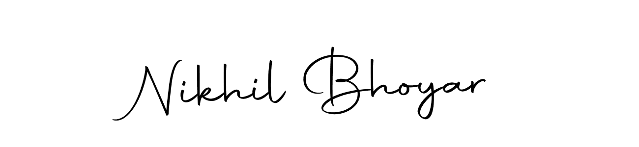 Here are the top 10 professional signature styles for the name Nikhil Bhoyar. These are the best autograph styles you can use for your name. Nikhil Bhoyar signature style 10 images and pictures png