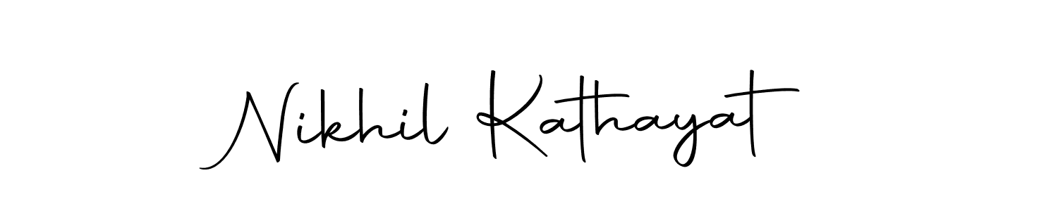 You should practise on your own different ways (Autography-DOLnW) to write your name (Nikhil Kathayat) in signature. don't let someone else do it for you. Nikhil Kathayat signature style 10 images and pictures png