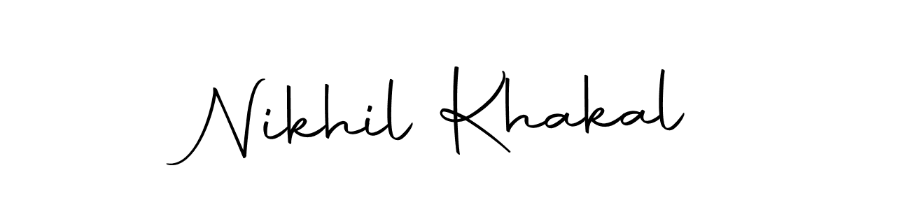 You can use this online signature creator to create a handwritten signature for the name Nikhil Khakal. This is the best online autograph maker. Nikhil Khakal signature style 10 images and pictures png