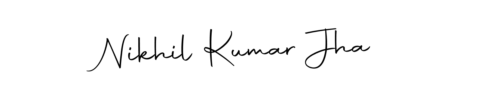 It looks lik you need a new signature style for name Nikhil Kumar Jha. Design unique handwritten (Autography-DOLnW) signature with our free signature maker in just a few clicks. Nikhil Kumar Jha signature style 10 images and pictures png