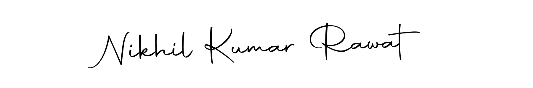 You can use this online signature creator to create a handwritten signature for the name Nikhil Kumar Rawat. This is the best online autograph maker. Nikhil Kumar Rawat signature style 10 images and pictures png