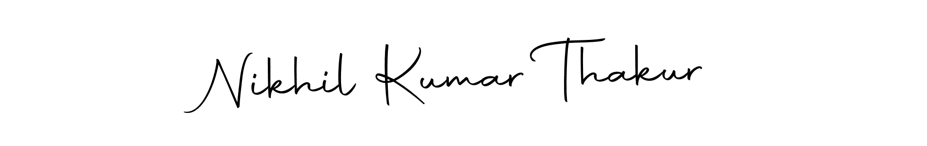 Nikhil Kumar Thakur stylish signature style. Best Handwritten Sign (Autography-DOLnW) for my name. Handwritten Signature Collection Ideas for my name Nikhil Kumar Thakur. Nikhil Kumar Thakur signature style 10 images and pictures png