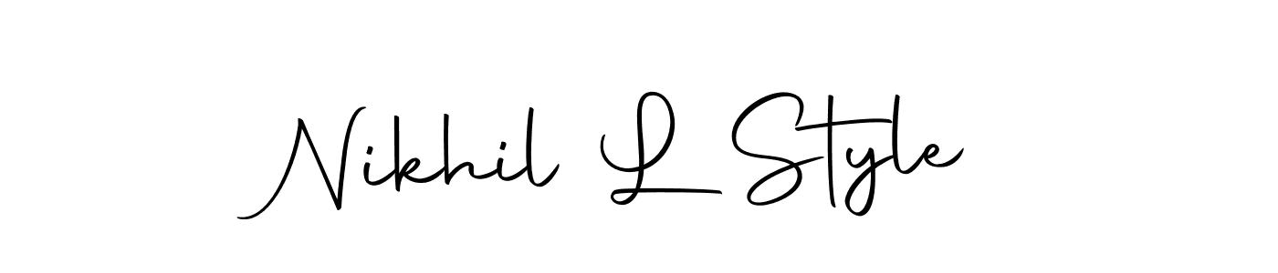 Also You can easily find your signature by using the search form. We will create Nikhil L Style name handwritten signature images for you free of cost using Autography-DOLnW sign style. Nikhil L Style signature style 10 images and pictures png