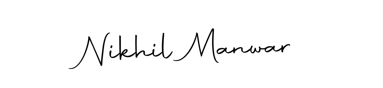 Similarly Autography-DOLnW is the best handwritten signature design. Signature creator online .You can use it as an online autograph creator for name Nikhil Manwar. Nikhil Manwar signature style 10 images and pictures png