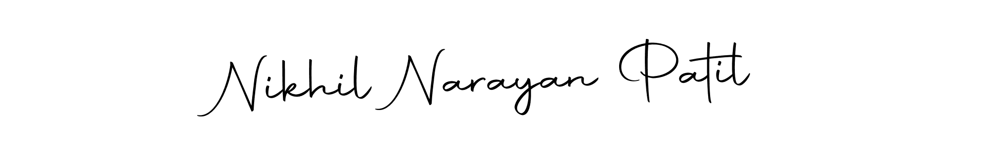 if you are searching for the best signature style for your name Nikhil Narayan Patil. so please give up your signature search. here we have designed multiple signature styles  using Autography-DOLnW. Nikhil Narayan Patil signature style 10 images and pictures png