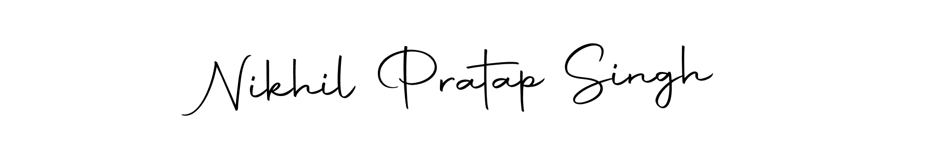 Make a beautiful signature design for name Nikhil Pratap Singh. With this signature (Autography-DOLnW) style, you can create a handwritten signature for free. Nikhil Pratap Singh signature style 10 images and pictures png