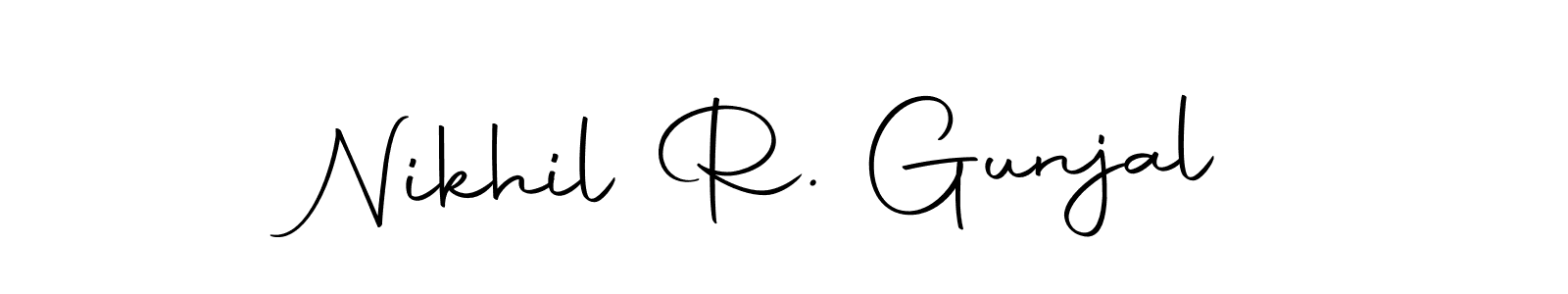 Best and Professional Signature Style for Nikhil R. Gunjal. Autography-DOLnW Best Signature Style Collection. Nikhil R. Gunjal signature style 10 images and pictures png