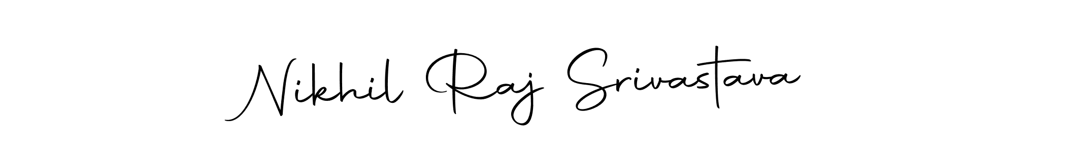 Use a signature maker to create a handwritten signature online. With this signature software, you can design (Autography-DOLnW) your own signature for name Nikhil Raj Srivastava. Nikhil Raj Srivastava signature style 10 images and pictures png