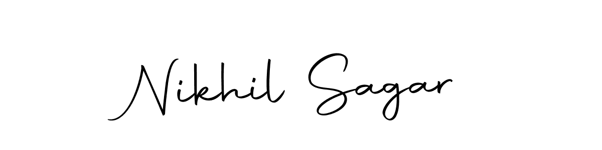 Make a beautiful signature design for name Nikhil Sagar. With this signature (Autography-DOLnW) style, you can create a handwritten signature for free. Nikhil Sagar signature style 10 images and pictures png