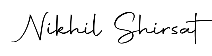 Designed for modern professionals: Nikhil Shirsat name signature crafted with Autography-DOLnW script. Ready for digital PDF workflows. Nikhil Shirsat signature style 10 images and pictures png