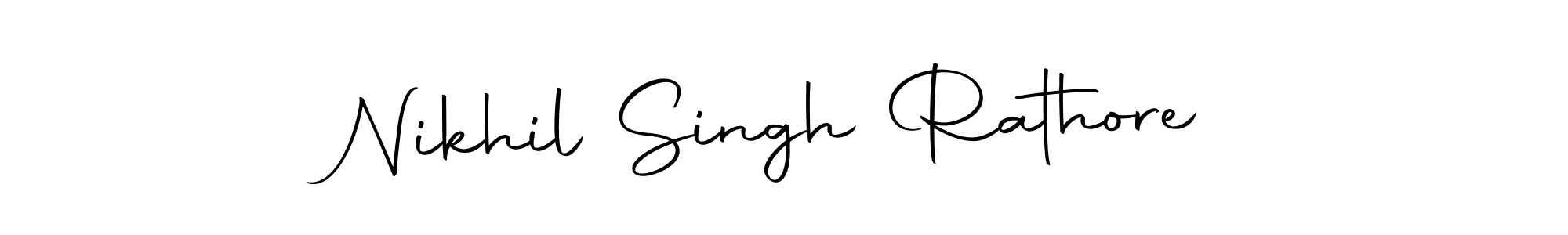 Autography-DOLnW is a professional signature style that is perfect for those who want to add a touch of class to their signature. It is also a great choice for those who want to make their signature more unique. Get Nikhil Singh Rathore name to fancy signature for free. Nikhil Singh Rathore signature style 10 images and pictures png