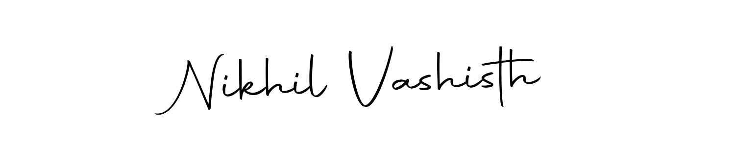 You should practise on your own different ways (Autography-DOLnW) to write your name (Nikhil Vashisth) in signature. don't let someone else do it for you. Nikhil Vashisth signature style 10 images and pictures png