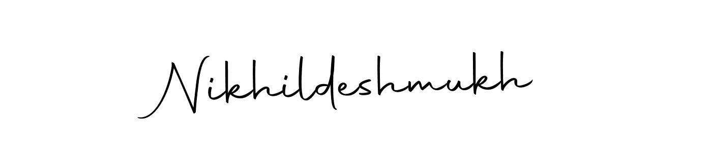 You can use this online signature creator to create a handwritten signature for the name Nikhildeshmukh. This is the best online autograph maker. Nikhildeshmukh signature style 10 images and pictures png