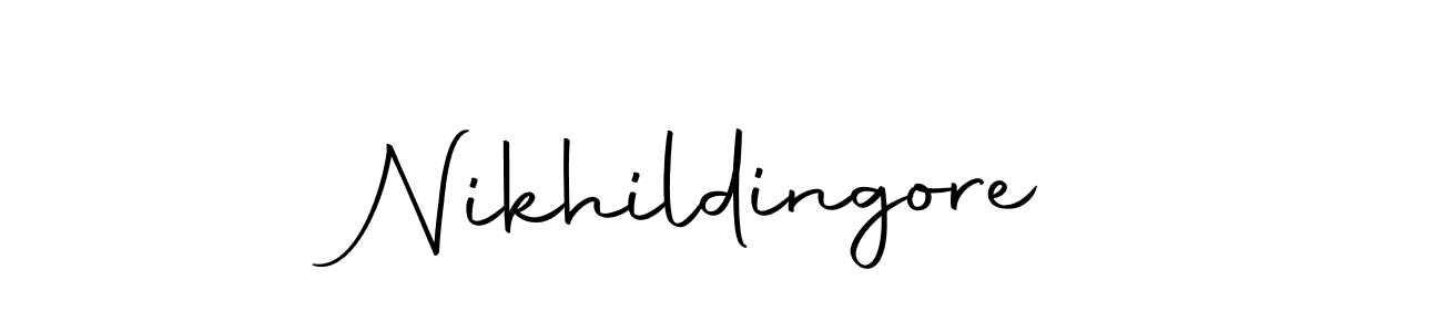 The best way (Autography-DOLnW) to make a short signature is to pick only two or three words in your name. The name Nikhildingore include a total of six letters. For converting this name. Nikhildingore signature style 10 images and pictures png