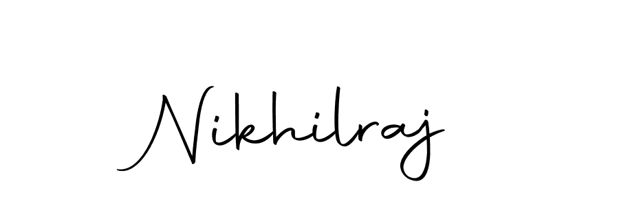 It looks lik you need a new signature style for name Nikhilraj. Design unique handwritten (Autography-DOLnW) signature with our free signature maker in just a few clicks. Nikhilraj signature style 10 images and pictures png
