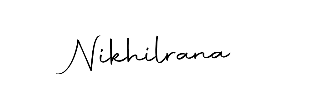 Nikhilrana stylish signature style. Best Handwritten Sign (Autography-DOLnW) for my name. Handwritten Signature Collection Ideas for my name Nikhilrana. Nikhilrana signature style 10 images and pictures png