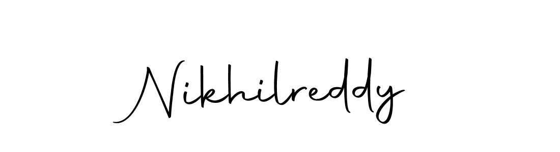 Make a beautiful signature design for name Nikhilreddy. Use this online signature maker to create a handwritten signature for free. Nikhilreddy signature style 10 images and pictures png