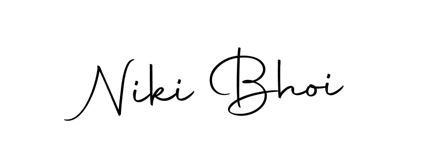 if you are searching for the best signature style for your name Niki Bhoi. so please give up your signature search. here we have designed multiple signature styles  using Autography-DOLnW. Niki Bhoi signature style 10 images and pictures png