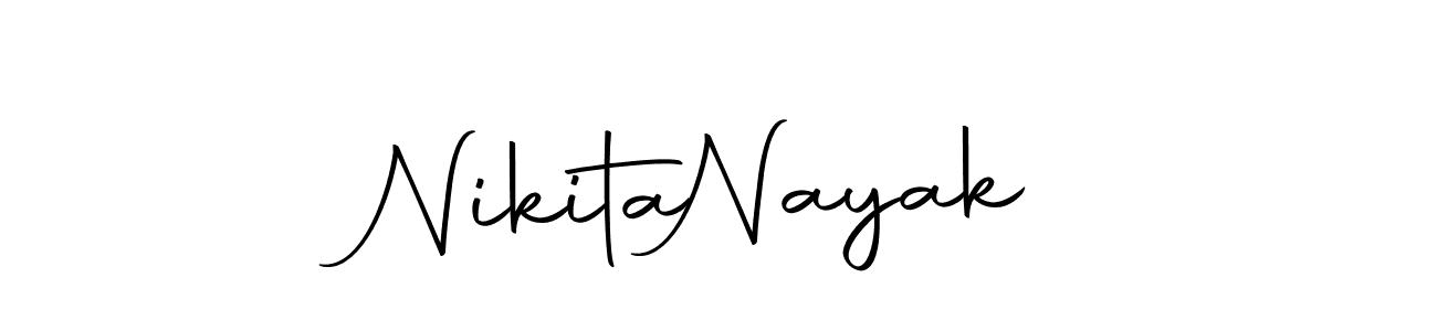 Create a beautiful signature design for name Nikita  Nayak. With this signature (Autography-DOLnW) fonts, you can make a handwritten signature for free. Nikita  Nayak signature style 10 images and pictures png