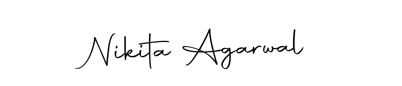 You should practise on your own different ways (Autography-DOLnW) to write your name (Nikita Agarwal) in signature. don't let someone else do it for you. Nikita Agarwal signature style 10 images and pictures png