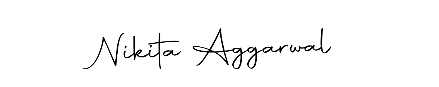 Create a beautiful signature design for name Nikita Aggarwal. With this signature (Autography-DOLnW) fonts, you can make a handwritten signature for free. Nikita Aggarwal signature style 10 images and pictures png