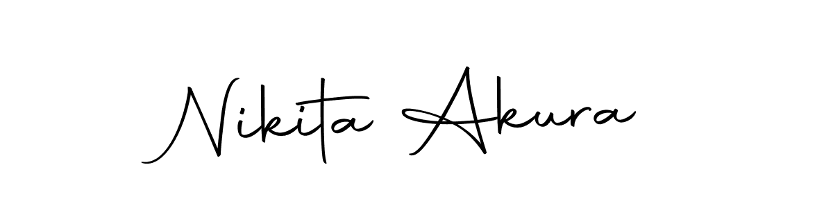Autography-DOLnW is a professional signature style that is perfect for those who want to add a touch of class to their signature. It is also a great choice for those who want to make their signature more unique. Get Nikita Akura name to fancy signature for free. Nikita Akura signature style 10 images and pictures png