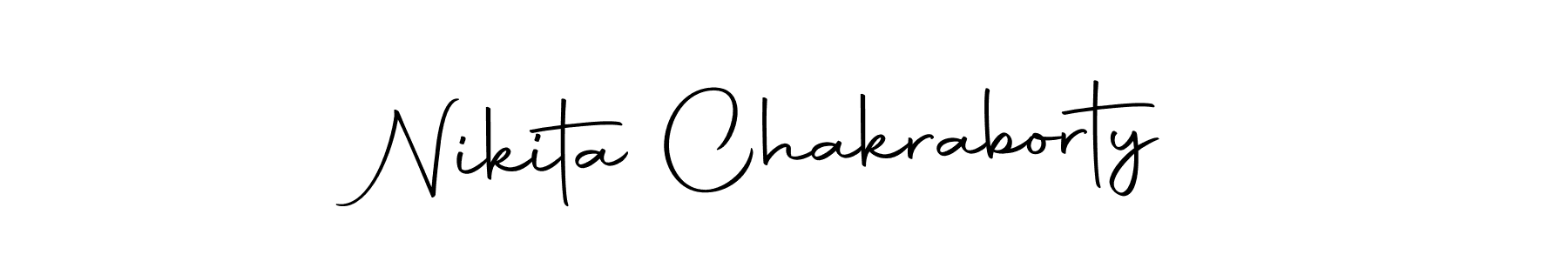 Make a beautiful signature design for name Nikita Chakraborty. Use this online signature maker to create a handwritten signature for free. Nikita Chakraborty signature style 10 images and pictures png