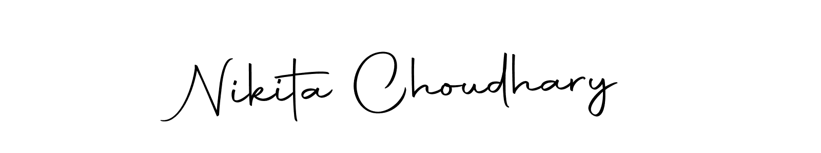 It looks lik you need a new signature style for name Nikita Choudhary. Design unique handwritten (Autography-DOLnW) signature with our free signature maker in just a few clicks. Nikita Choudhary signature style 10 images and pictures png