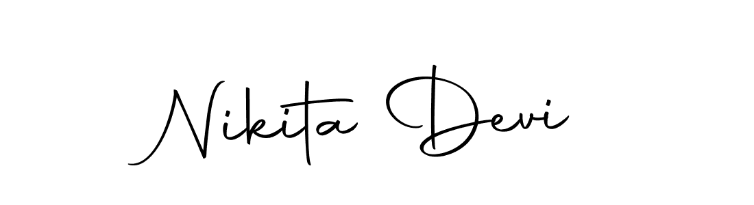 Similarly Autography-DOLnW is the best handwritten signature design. Signature creator online .You can use it as an online autograph creator for name Nikita Devi. Nikita Devi signature style 10 images and pictures png