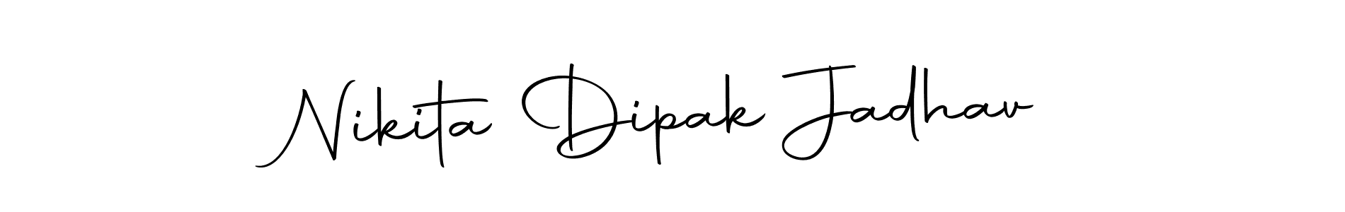 Once you've used our free online signature maker to create your best signature Autography-DOLnW style, it's time to enjoy all of the benefits that Nikita Dipak Jadhav name signing documents. Nikita Dipak Jadhav signature style 10 images and pictures png