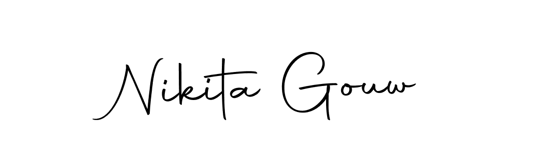 Also we have Nikita Gouw name is the best signature style. Create professional handwritten signature collection using Autography-DOLnW autograph style. Nikita Gouw signature style 10 images and pictures png