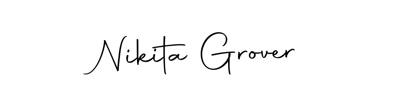 if you are searching for the best signature style for your name Nikita Grover. so please give up your signature search. here we have designed multiple signature styles  using Autography-DOLnW. Nikita Grover signature style 10 images and pictures png